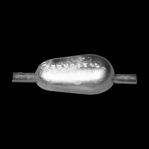 tear drop weld-on anode 0,8kg - 00352 - 00352MG