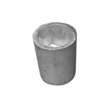 Radice exagonal prop nut aluminium shaft &Oslash; 22-25mm - 00400e - 00400EAL