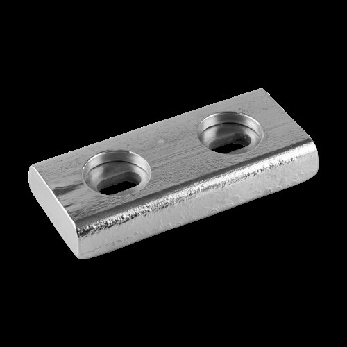 Arneson Bar Rectangular plate 147x65x22 H.C.70 - 02512f - 02512