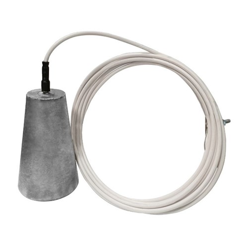 Hang on Aluminium anode 0,98kg cable lenght 6mt - F00630 4 - 00631