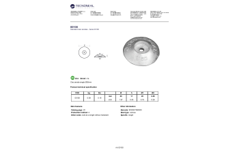 Disc anode single &Oslash;50mm - 00100 1 - 00100