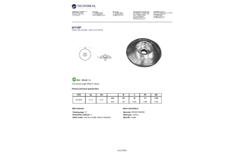 Disc anode single &Oslash;50mm Heavy - 00100p 1 - 00100P