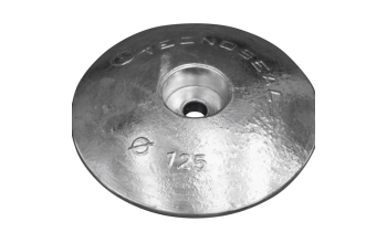 Disc anode single &Oslash;125mm Heavy - 00104p - 00104P