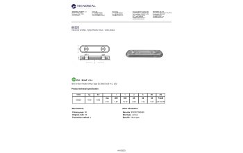Bolt-on Bar Anodes Vetus Type 35 350x72x35 H.C. 200 - 00223 2 - 00223