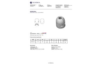 Shaft anode Heavy duty  &Oslash; 19mm - 3/4' - 00500ukal - 00500UKAL
