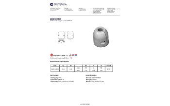 Shaft anode Heavy duty  &Oslash; 22mm - 7/8' - 00501ukmg - 00501UKMG