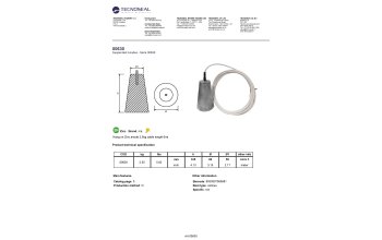 Hang on Zinc anode 2,5kg cable lenght 6mt - 00630 1 - 00630