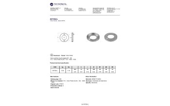 Volvo outdrive ring for engine 50 -  100 - 00700al - 00700AL