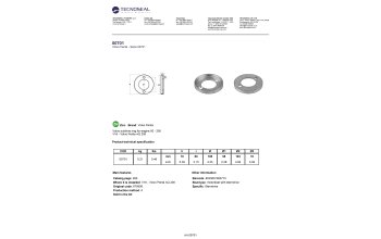 Volvo outdrive ring for engine 50 - 200 - 00701 1 - 00701