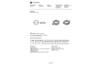 Volvo outdrive ring for engine 280 - 290 single prop - 00703al - 00703AL