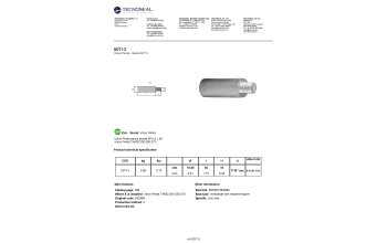 Volvo Penta pencil anode &Oslash;15,5 L.40 - 00713 1 - 00713