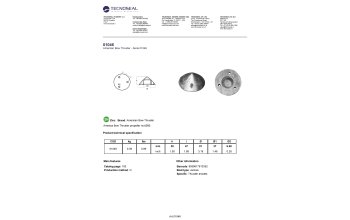 America Bow Thruster propeller nut &Oslash;80 - 01046 1 - 01046