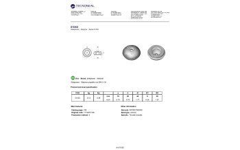 Sidepower - Sleipner propeller nut &Oslash;45 H.20 - 01052 - 01052