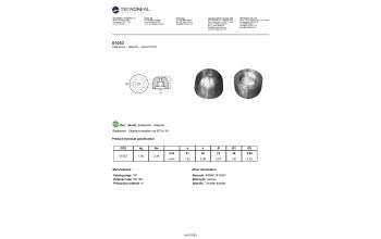 Sidepower - Sleipner propeller nut &Oslash;73 H.53 - 01053 1 - 01053