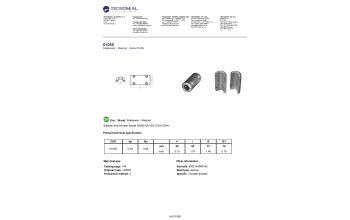 Sleipner bow thruster anode SR80/100/130/170/210/240 - 01056 1 - 01056