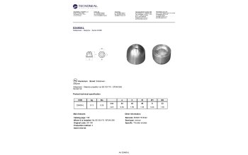 Sidepower - Sleipner propeller nut SE130/170 - SP240/285 - 02480al - 02480AL