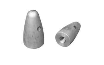 Volvo Penta type nut for fixed propeller shaft &Oslash;25  th.M16 - We723 - 00719-1